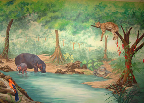 Hippo in Water